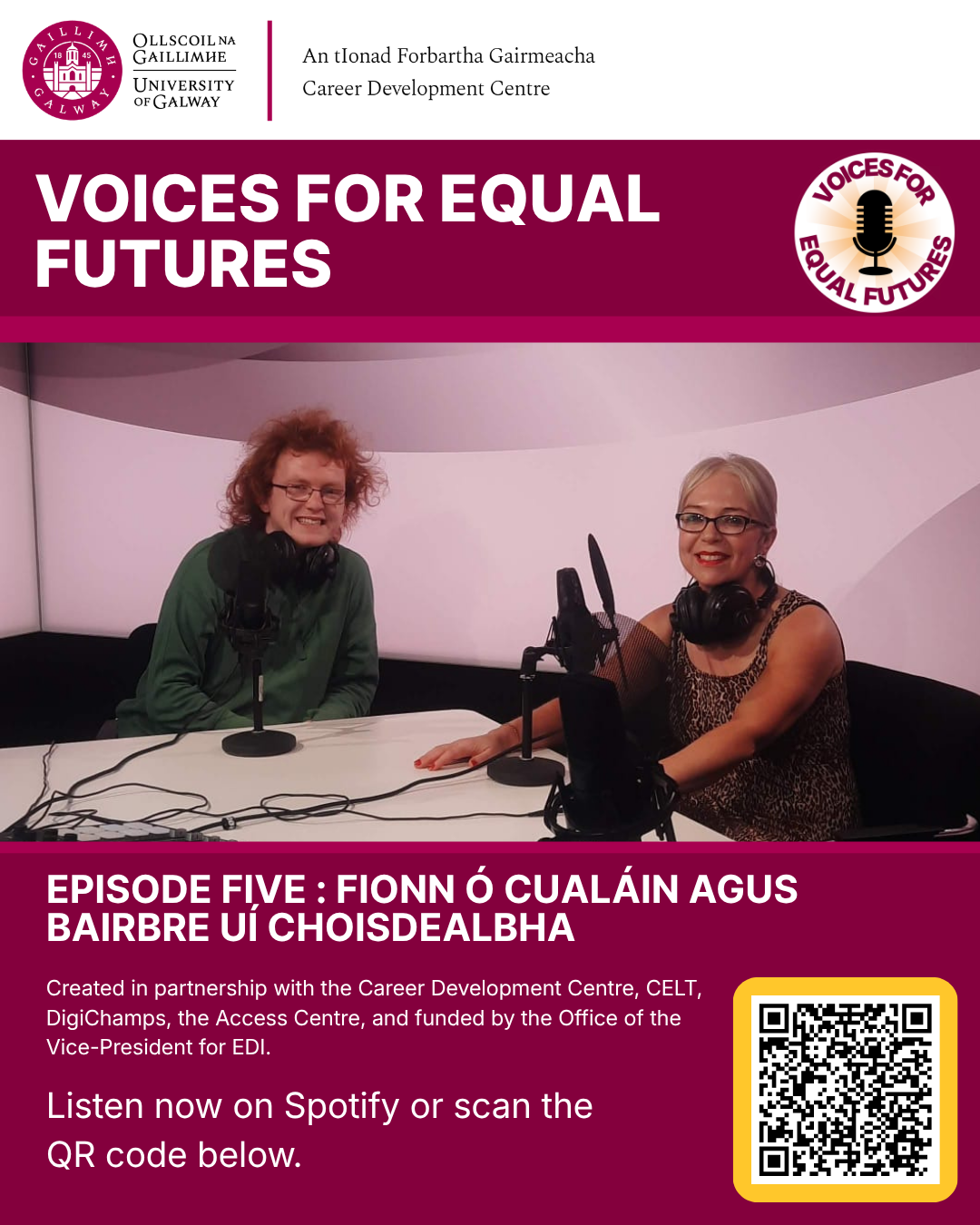 Voices for Equal Futures Podcast Series